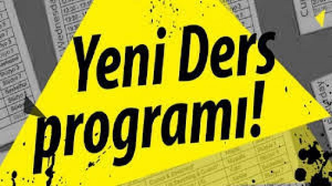 OKULUMUZ DERS PROGRAMI GÜNCELLENDİ (20/12/2024)